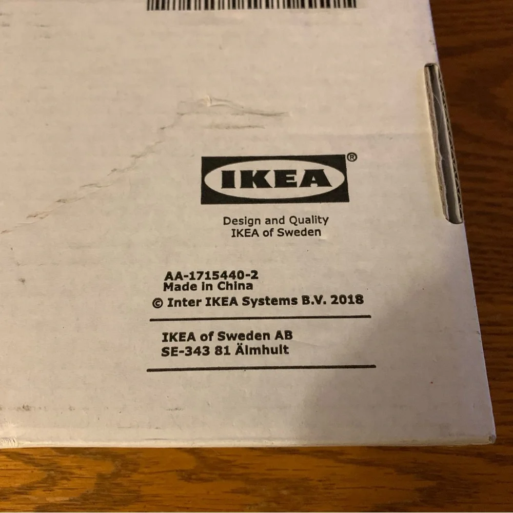 IKEA BALUNGEN 16043 Free Standing Toilet Tissue Paper Holder New In Box